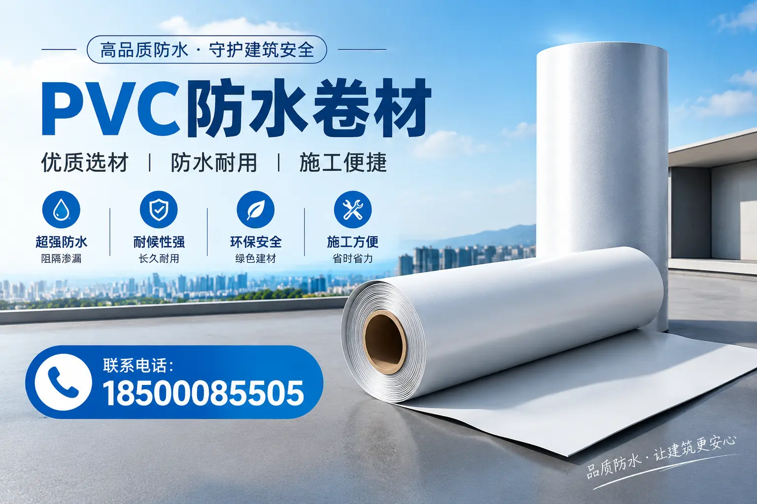 如何评估PVC防水卷材的性价比?陵水消费者必读